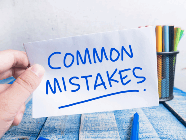 5 common mistakes