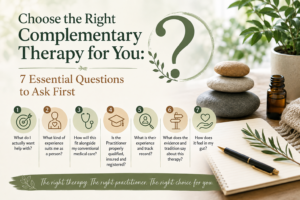 Choose the right complementary therapy for you